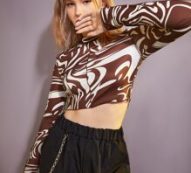 All Over Print Crop Tee