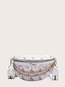 Allover Horse Print Fanny Pack