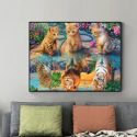 Animal Print DIY Diamond Painting Without Frame