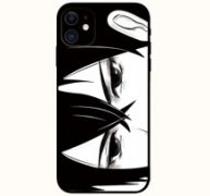 Anime Character Print Phone Case