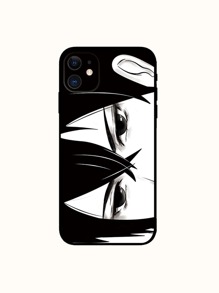 Anime Character Print Phone Case