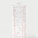 BASIC LIVING Exclusive Cotton Pad Organizer-Rose Gold Glitter