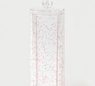 BASIC LIVING Exclusive Cotton Pad Organizer-Rose Gold Glitter
