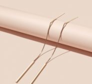 Bar Drop Threader Earrings