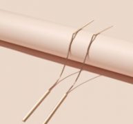 Bar Drop Threader Earrings