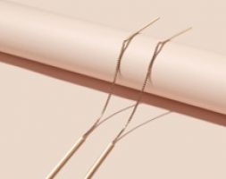 Bar Drop Threader Earrings