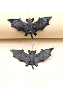 Bat Design Drop Earrings