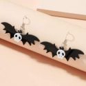 Bat Drop Earrings