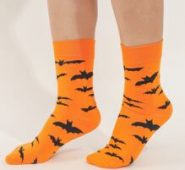 Bat Pattern Socks