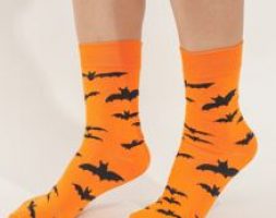 Bat Pattern Socks