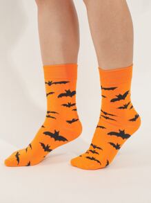 Bat Pattern Socks