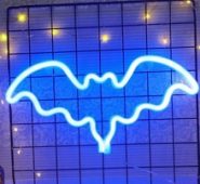 Bat Shaped Neon Light