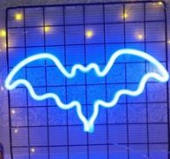Bat Shaped Neon Light