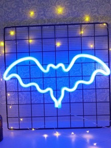 Bat Shaped Neon Light