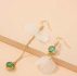 Bead Decor Asymmetrical Earrings