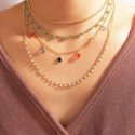 Bead Layered Necklace