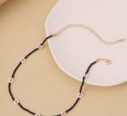 Beaded Flower Necklace