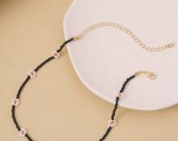 Beaded Flower Necklace