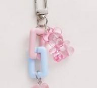Bear Charm Keychain