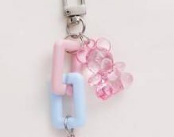 Bear Charm Keychain