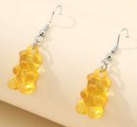 Bear Drop Earrings