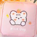 Bear Print Sanitary Napkin Storage Bag