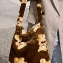 Bear Print Shoulder Bag