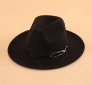 Belt Decor Floppy Hat