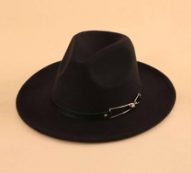 Belt Decor Floppy Hat