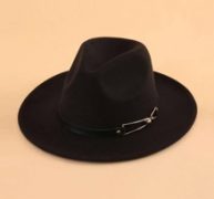 Belt Decor Floppy Hat