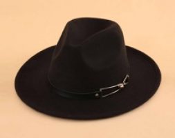 Belt Decor Floppy Hat