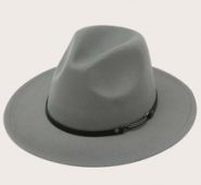 Belt Decor Floppy Hat