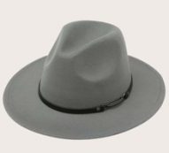 Belt Decor Floppy Hat