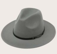 Belt Decor Floppy Hat