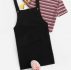 Black Pinafore Dress