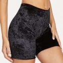 Black Velvet Cycling Shorts