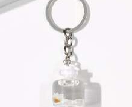 Bottle Charm Keychain
