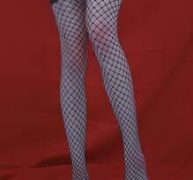 Bow Decor Fishnet Over-the-knee Socks