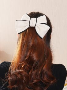 Bow Decor Hair Clip