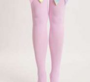 Bow Decor Over The Knee Socks