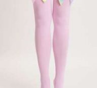 Bow Decor Over The Knee Socks