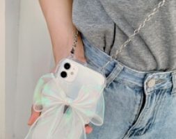 Bow-Knot Decor Phone Case
