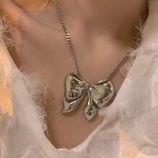 Bow Pendant Necklace
