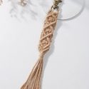 Braided Design Keychain