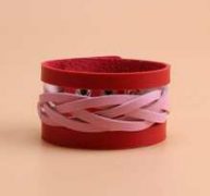 Braided PU Leather Bracelet
