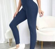 Breathable Honeycomb Textured Sports Leggings