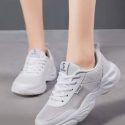 Breathable Lightweight Lace Up Front Running Shoes