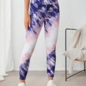 Breathable Softness Allover Print Sports Leggings