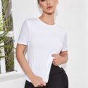 Breathable Softness Solid Sports Tee