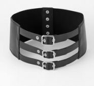 Buckle Decor Wide Belt